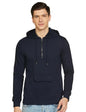 FYLTR Mens Casual Full Sleeve Hoodie with Drawstring - Half Zip Closure | Utility Pocket with Flap | Casual Winterwear for Men