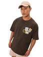 The Souled Store Book Lover Oversized T-Shirt For Men Boys Cotton Casual Half Sleeves Baggy Loose Fit Drop Shoulder Round Neck B