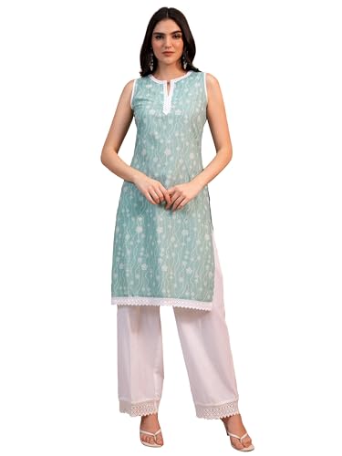 Ketch WomenS Polyester Regular (Khku000590_Aqua Green
