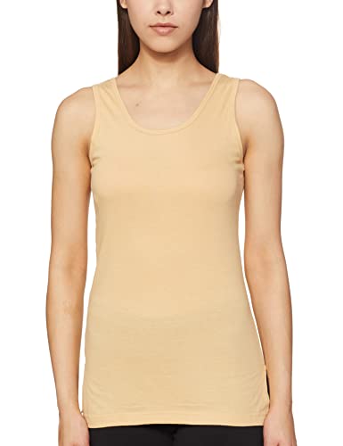 Rupa Softline Regular Fit Women Super Combed Cotton Long Camisole, Under-Shirt,Stretchable and Body-Hugging, Solid Color,Pack of