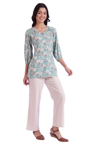 Aurelia Women's Printed Modal Straight Kurti