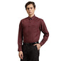 SOJANYA (Since 1958, Men's Cotton Maroon Classic Shirt, Size: 40