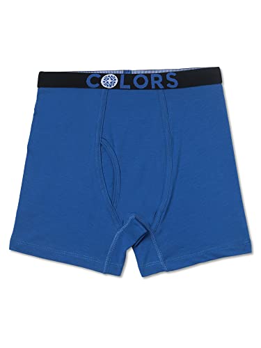 Rupa Frontline Colors KidS Front Open Long Trunks 113 | Soft-Touch Cotton Stretch | Snug Fit | Breathable Fabric | Pack Of 2