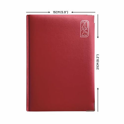 Anupam Fash 2026 Diary With Dates, 2026 Daily Planner Month Cut Index Full Page For Monday-Friday And Saturday-Sunday In One Pag
