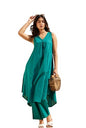 FABNEX Kurta Set for Women | Women Kurta | Women Kurta Sets Kurtis | Women Kurta Pant Set | Women Kurta Pant Set Women (K-113-Gr