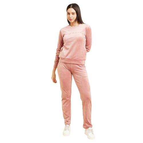 Sweet Dreams Women Solid Tracksuit