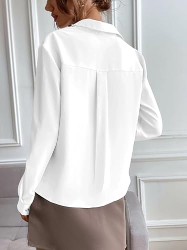 Greciilooks WomenS Regular Fit Western Shirt (Gl-W2215_White