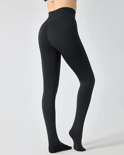 Digital Shopee Velvet Touch Thermal Tights For Women - Ultimate Warm Fleece Leggings For Women, Thermal Winter Fake Translucent