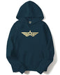 ADRO Men's Cotton Neck Hooded Sweatshirt (H20-GL-GAP-SB_Teal_XL)