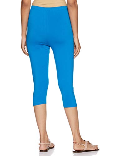 Rupa Softline Capri Leggings For Women Cotton Elastane Ultra Soft Free Size Stretch Fit