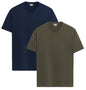 ADRO T Shirts Pack of 2 Mens Tshirts Cotton T Shirts for Men Tshirt T-Shirts Combo T Shirts Tshirts for Men Plain Solid Tshirts