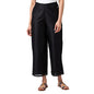 Fabindia Women Silk Regular Ijar Pant Cotton_M Black