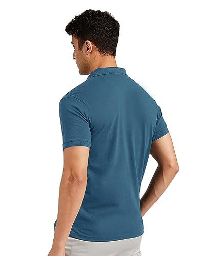 EYEBOGLER Regular Fit Mens Polo Neck Half Sleeve Soild Casual Tshirt