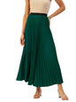 Kzully Rayon Casual Skirt Green