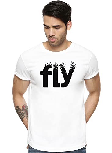 ADRO Fly Mens Cotton Printed T-Shirts (R21-M-FLY)