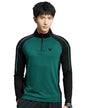 EYEBOGLER Men Polo Neck Solid Full Sleeve Regular Fit T-Shirt