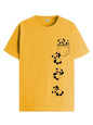 ADRO Tshirt for Men | Printed T Shirt for Men | 100% Cotton T-Shirt |Printed T Shirt | T-Shirts | RN24-POC-MU-XL Mustard