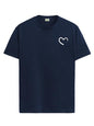 ADRO T-Shirts for MenChest Printed T-Shirt for MenCotton Tshirt for Men|RN24-STICK-HALF-NB-XL Navy Blue