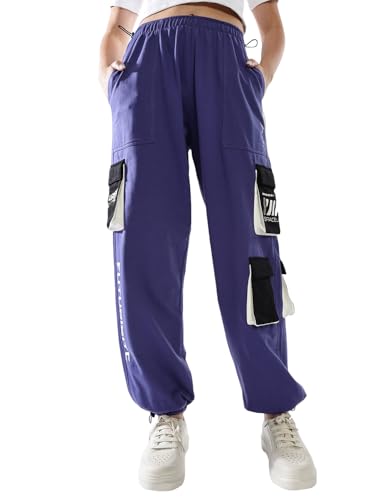 Hubberholme Women Printed Jogger High-Rise Casual Track Pants 13