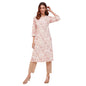 Fabindia WomenS Cotton Printed Regular Kurta (1035798Natural- Off White-Red