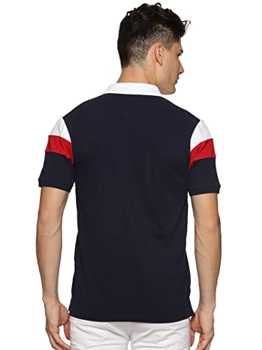 ADRO Premium Polo T-Shirt for Men (PN23-S5-WHRDNB-WH_White)