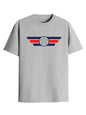 ADRO Tshirt for Men | Printed T Shirt for Men | 100% Cotton T-Shirt |Printed T Shirt | T-Shirts | RN24-CAP-GR-S Grey