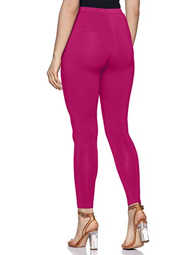 Rupa Softline 4D Cotton Stretch Comfort Ankle Leggings for Women,All-Purpose Fashion for Western, Ethnic, Sporty, and Casual Wea