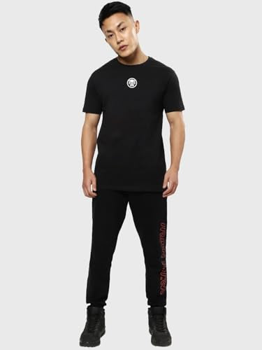 Bewakoof MenS Graphic Printed 100% Cotton T-Shirt - Regular Fit, Round Neck, Half Sleeves