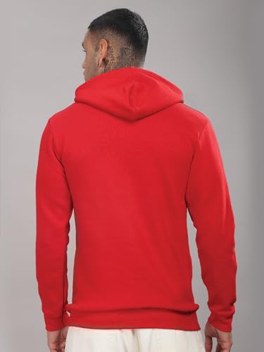 ADRO Ride Beyond Limits Hoodie for Men | 320 GSM Cotton-Poly Fleece | Soft Feel, Skin-Friendly Printed Graphic Sweatshirt with K