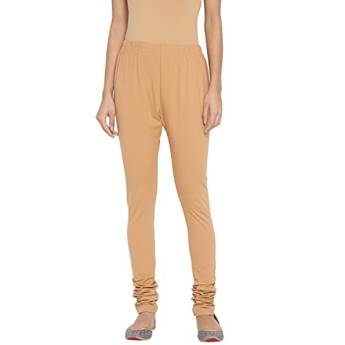Fabindia Women dex Regular Churidar Cotton_M Beige