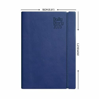 Anupam Flxy 2026 Diary With Dates - A5 80 Gsm Paper 2026 Daily Planner Full Page Per Day With Monthly Calendar, 365 Days New Yea