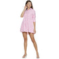 Campus Sutra Women Casual Stylish Dress'S(Ss20_Dresstp02_W_Pln_Pnk_Xl)