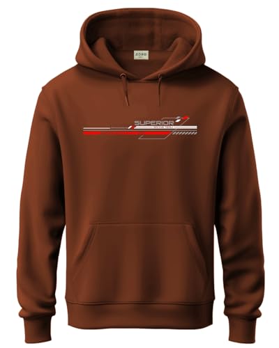ADRO Hoodies for Men, 320 GSM Soft Cotton Hoodie Fabric, Long Lasting Printed Hoodie for Winter | Mens Hoodies | Sweatshirt for 