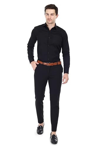 Xjarvis Clifton Men’s Regular Fit Cotton Blend Full Sleeve Shirt with Pocket – Casual & Formal