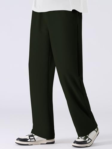 Greciilooks MenS Loose Mid Rise Regular | Sports Stylish Track Pant | Trouser (Available In Plus Size And Combo Pack Of 2)