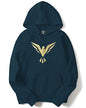 ADRO Men's Cotton Neck Hooded Sweatshirt (H20-GL-BIR-SB_Teal_XL)