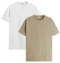 ADRO T Shirts Pack of 2 Mens Tshirts Cotton T Shirts for Men Tshirt T-Shirts Combo T Shirts Tshirts for Men Plain Solid Tshirts