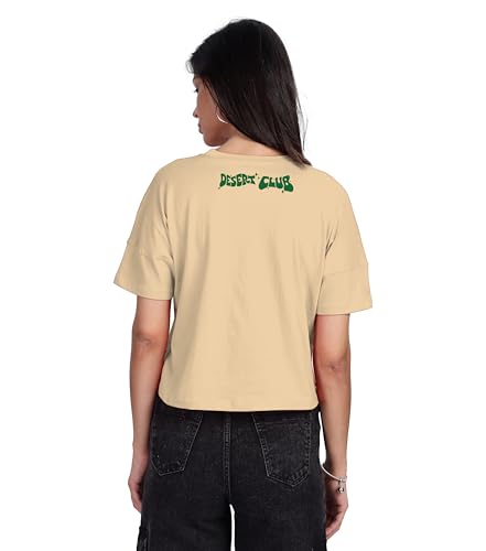 SHODOX 100% Cotton Regular Fit Half Sleeve Printed Waist Length T-Shirt for Womens (Pack of 1)