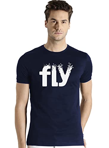 ADRO Fly Mens Cotton Printed T-Shirts (R21-M-FLY)