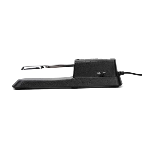 Akkord AKD SP-01 Sustain Pedal for Digital Piano, Electronic Keyboard, MIDI Synthesizer with Polarity Switch and Anti-Slip Pad-