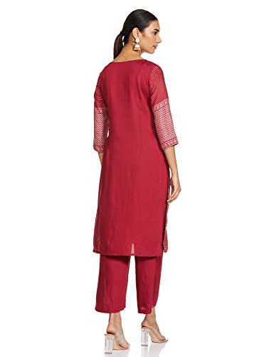 Pink Printed Kurta-Palazzo Set