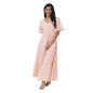 Fabindia WomenS Cotton Ankle Length Night Dress Nightgown (10723392_Pink_Xs)