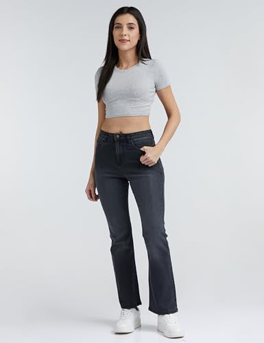 INKD Classic Womens Jeans (INKSS24WJN-410_Graphite