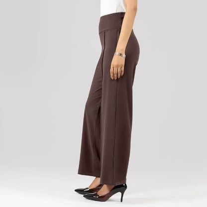 BlissClub Womens Ultimate Wide Legged Pants -Tall