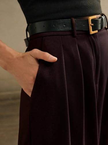 Greciilooks High Waist Cotton Trousers For Women  Flared Parachute Pants With Side Pockets | Casual Travel Cargo Pants