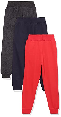 T2F Boys Regular Fit Printed Joggers Track Pant (Pack of 3)