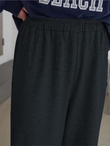 KOTTY Womens Stylish Leg Perfect for Workouts and Relaxation FlowTrack Pants(Black,28)