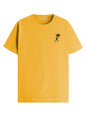 ADRO T-Shirts for MenChest Printed T-Shirt for MenCotton Tshirt for Men|RN24-STICK-KK-MU-S Mustard