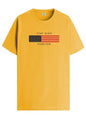 ADRO Mens Flag Printed Cotton T-Shirt_RN24-L2-FLAG-MU-XL Mustard