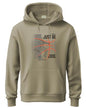 ADRO Men's Cotton Blend Neck Hooded Sweatshirt (H24-BCL-BE-XL_Beige)